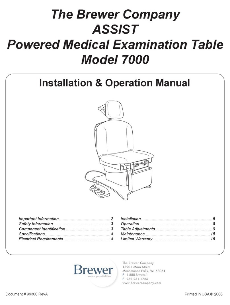 brewer ASSIST 7000 User manual