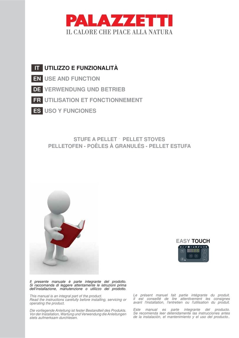 Palazzetti AURORA 9 US Parts list manual
