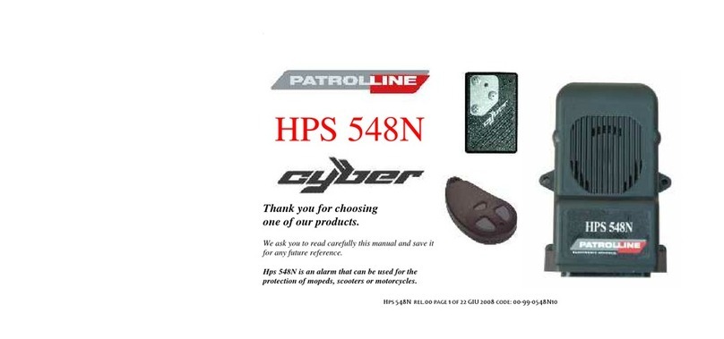 PATROLLINE HPS 548N User manual