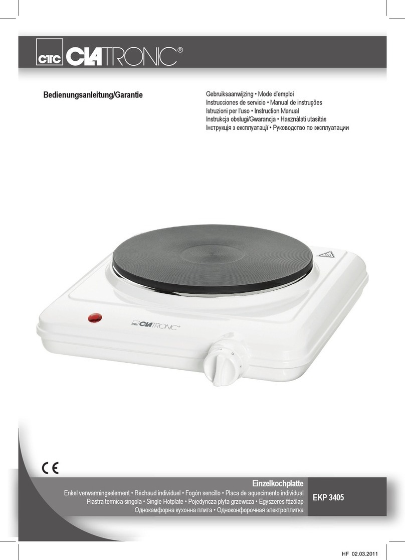 Clatronic EKP 3405 User manual