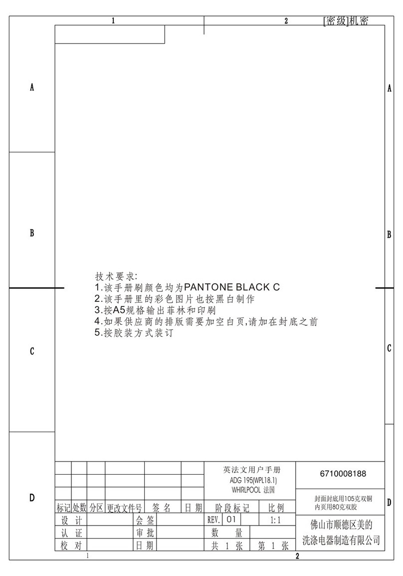 Whirlpool ADG 195 Instructions for use