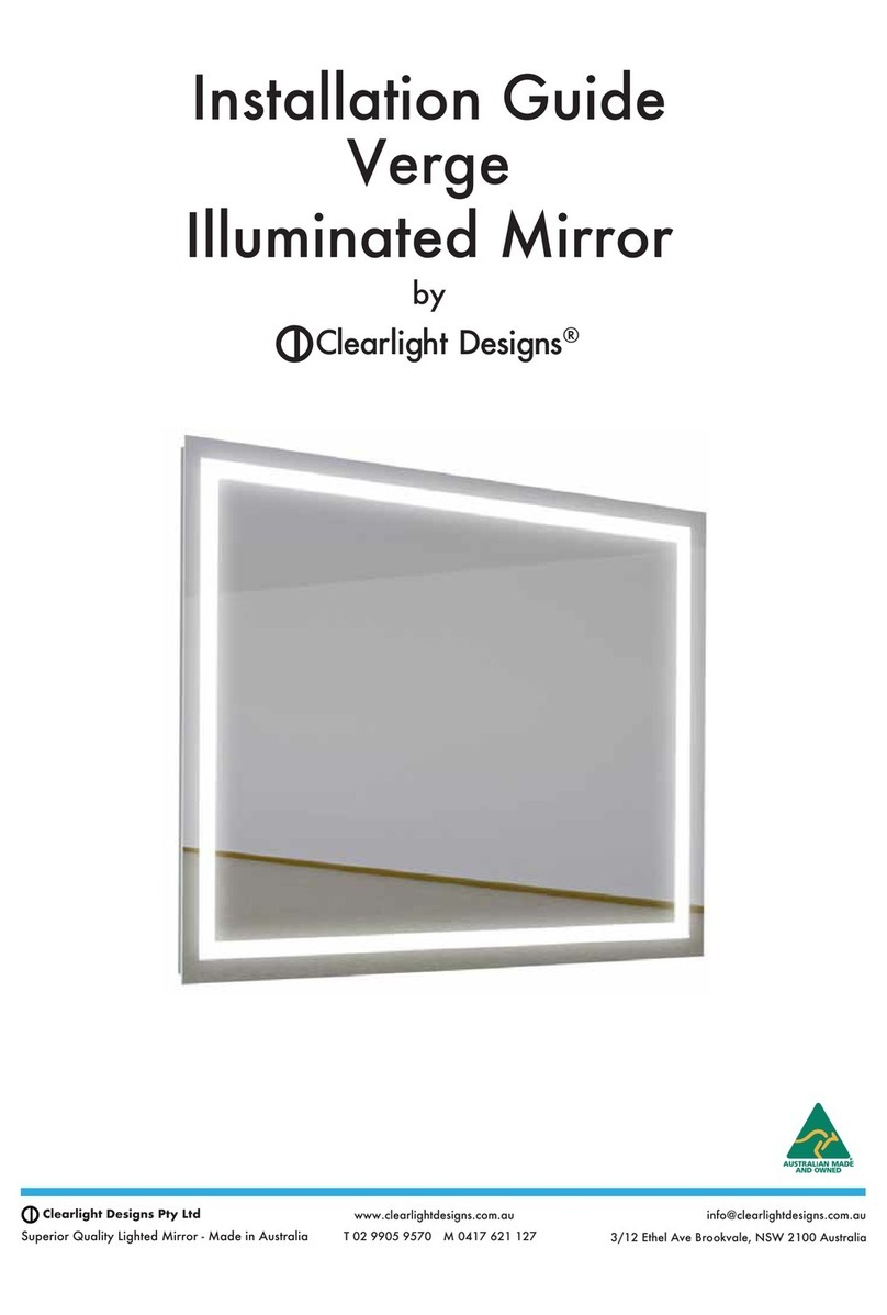 Clearlight Designs Verge installation guide