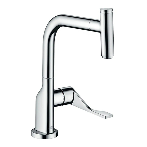 Axor Citterio Select 39861003 User manual