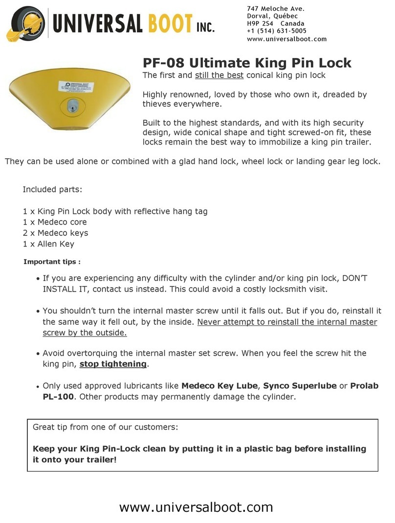 Universal Boot PF-08 quick start guide