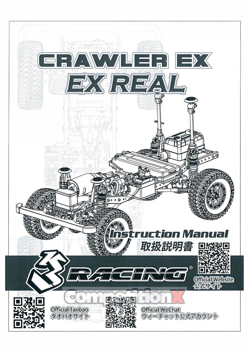 3Racing Crawler EX Real instruction manual