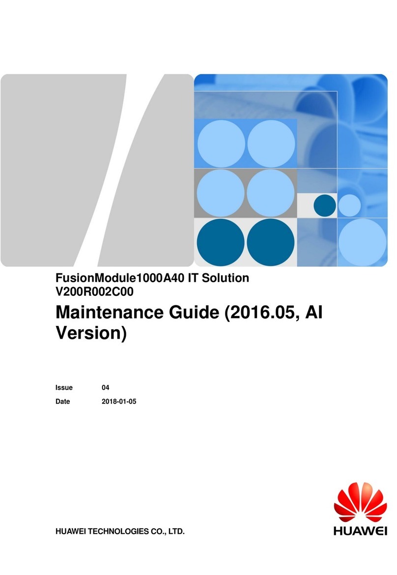 Huawei FusionModule 1000A40 Operating manual