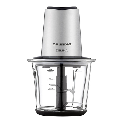 Grundig CH 8680 User manual