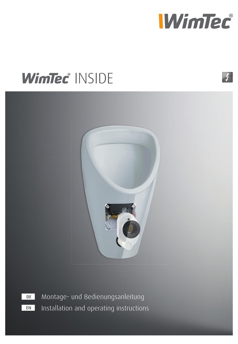 WimTec NSIDE Installation and operating instructions