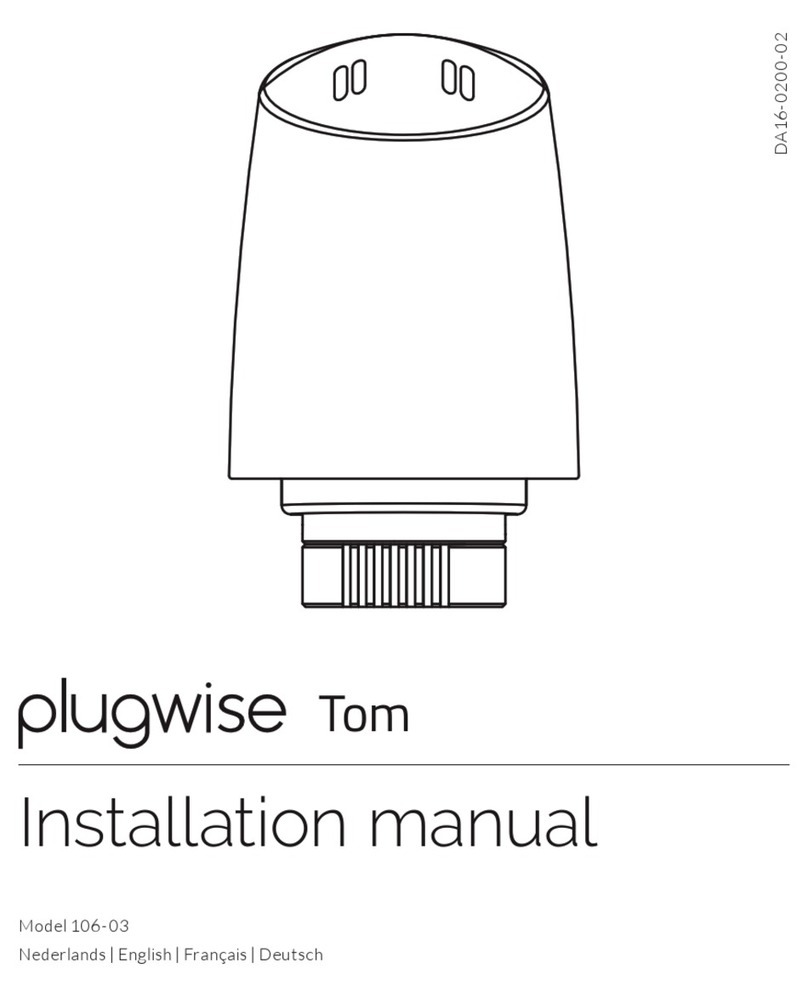 Plugwise Tom 106-03 User manual