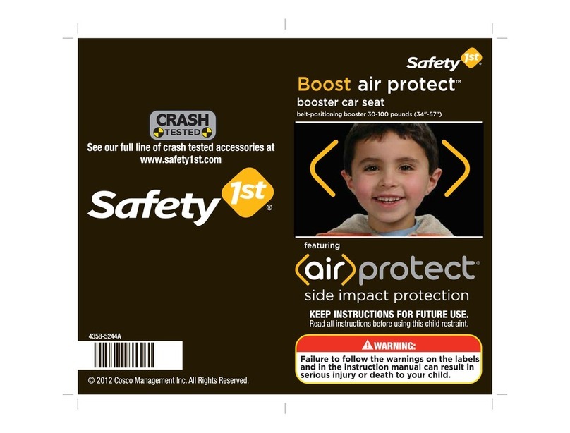 Safety 1st Boost Air Protect instructions