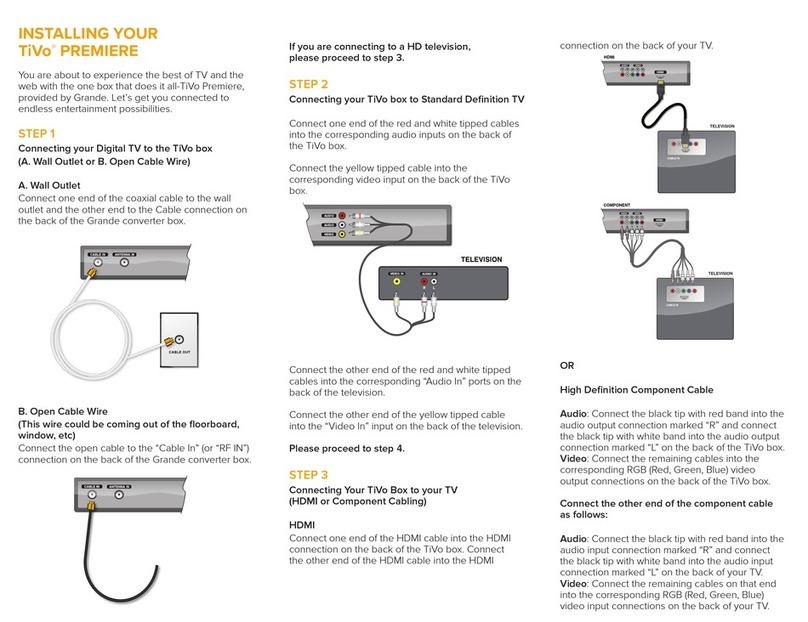 Grande TiVo Premiere Installation
