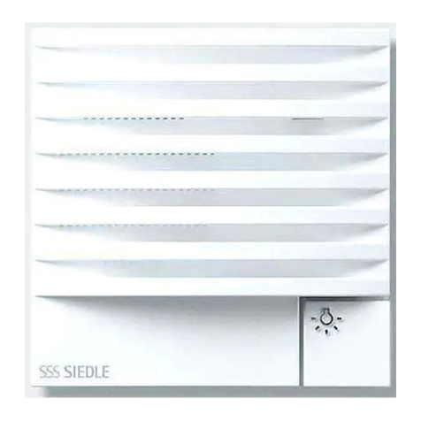 SSS Siedle TLM/LL 611-02 Product information