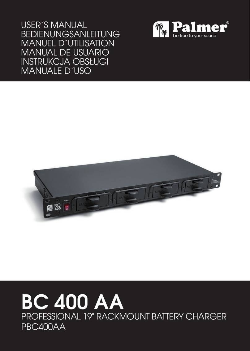 Palmer BC 400 AA user manual