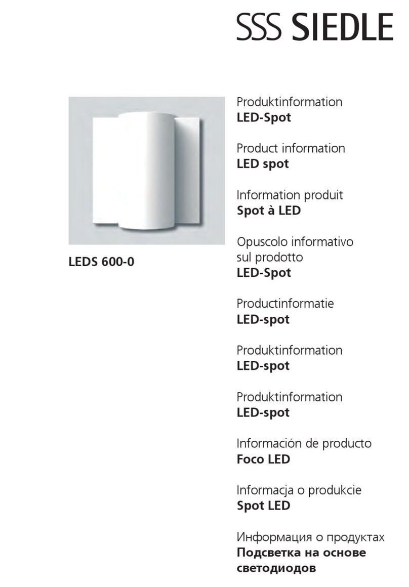 SSS Siedle LEDS 600-0 Product information