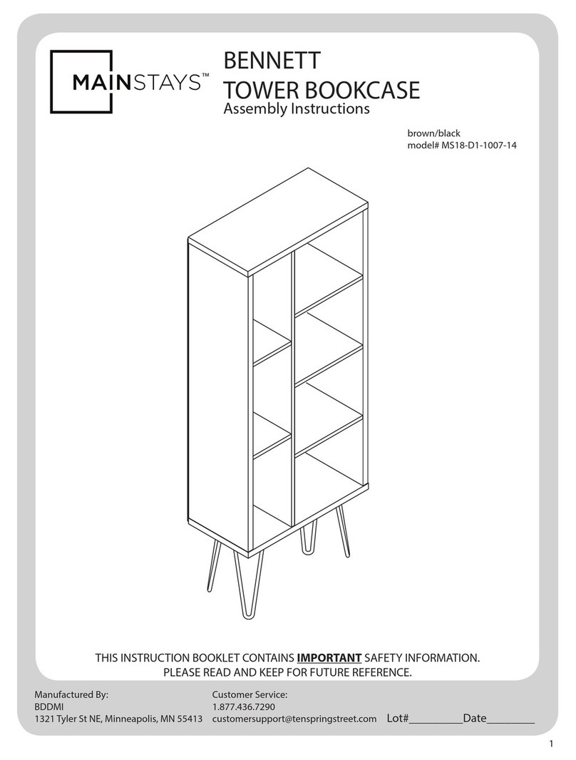 Mainstays MS18-D1-1007-14 User manual Mainstays MS18-D1-1007-14 User manual