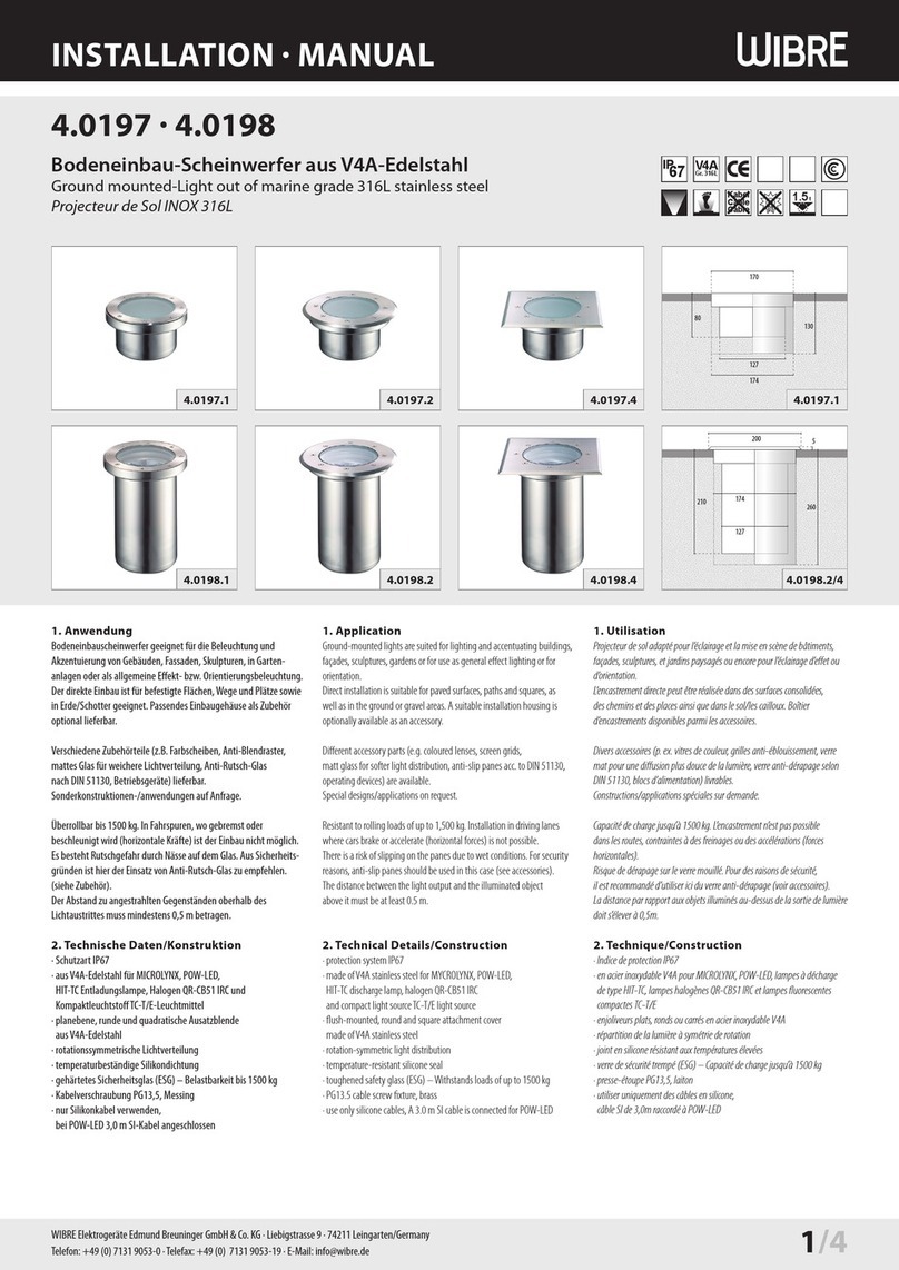 Wibre 4.0197 Series User manual