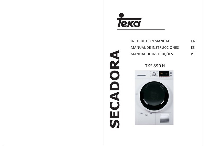 Teka TKS 890 H instruction manual