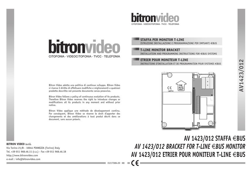Bitron Video AV1423/012 manual