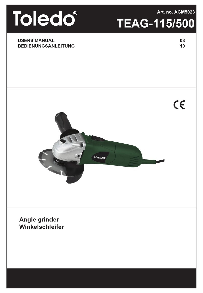 Toledo TEAG-115/500 user manual