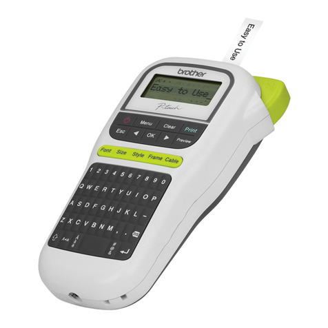 Brother P-TOUCH PT-H110 user guide