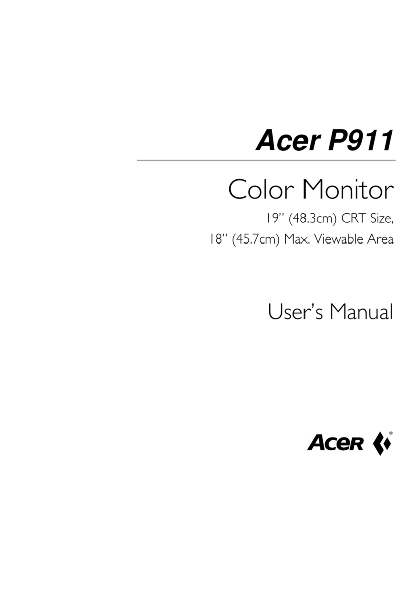 Acer P911 User manual