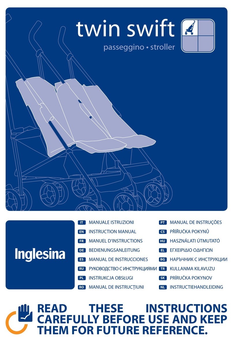 Inglesina Twin swift instruction manual