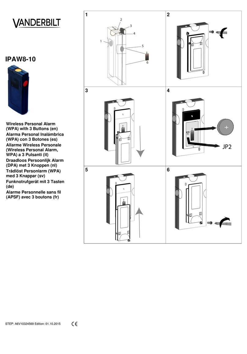 Vanderbilt IPAW8-10 instructions