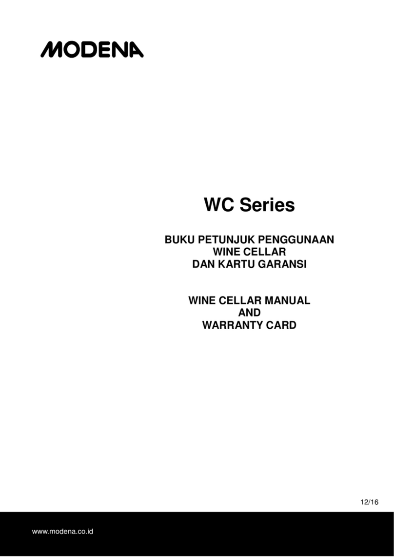 Modena WC Series manual Modena WC Series manual