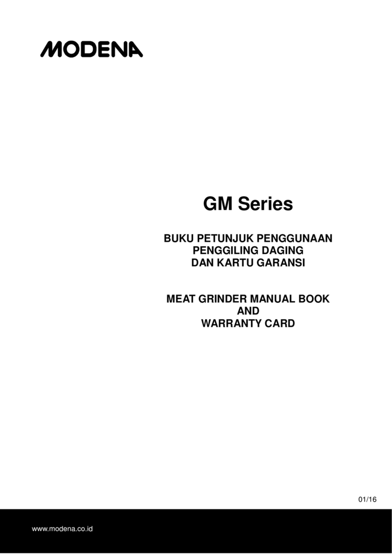 Modena GM Series manual