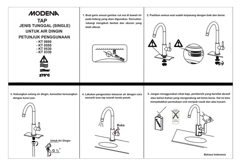 Modena KT 0550 Instructions for use