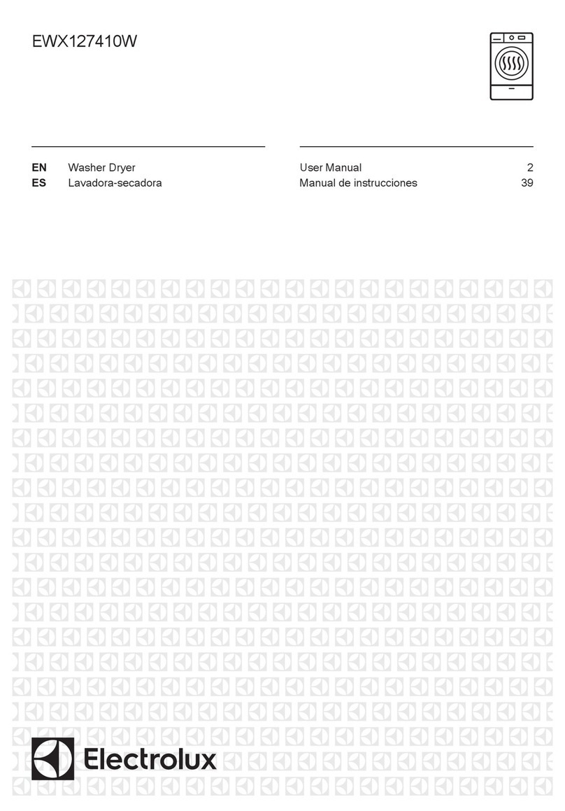 Electrolux EWX 127410 W User manual