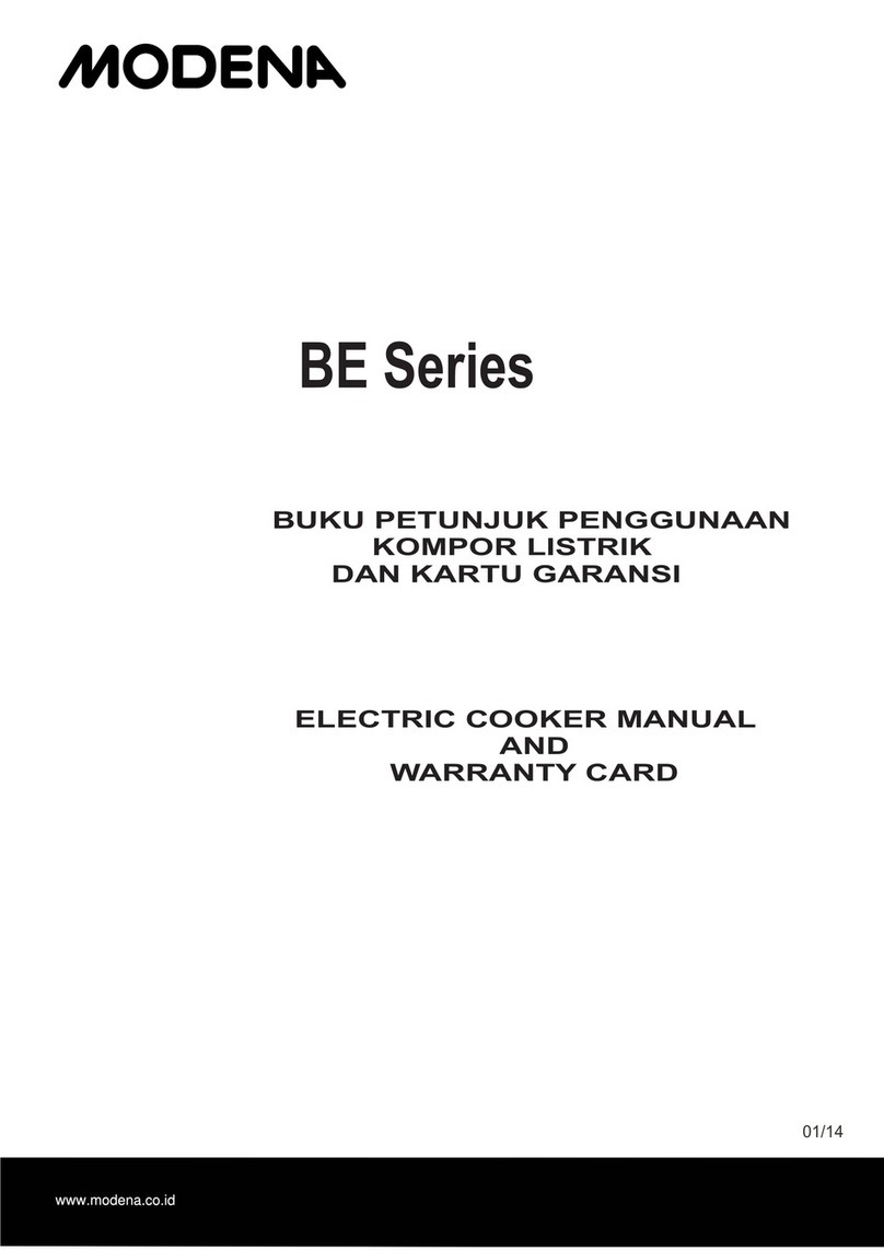 Modena Satina - BE 1320 User manual