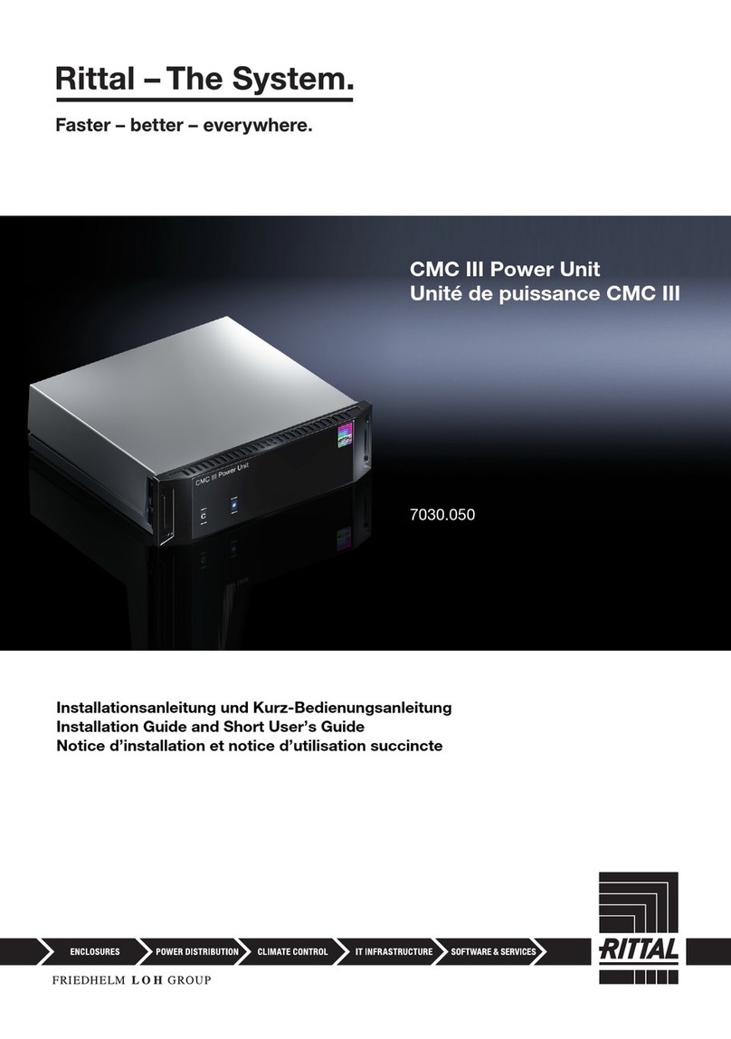 Rittal CMC III Installation guide and short user's guide