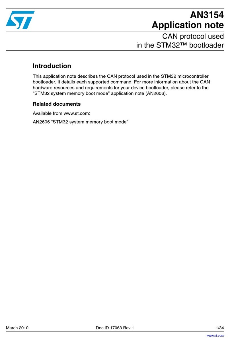ST AN3154 Application note
