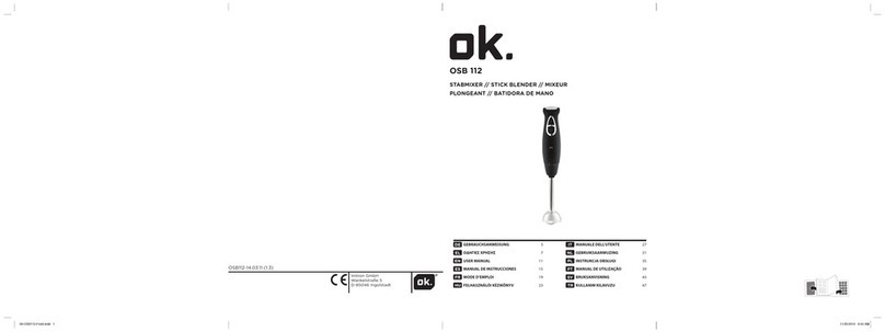 O.K. OSB 112 user manual