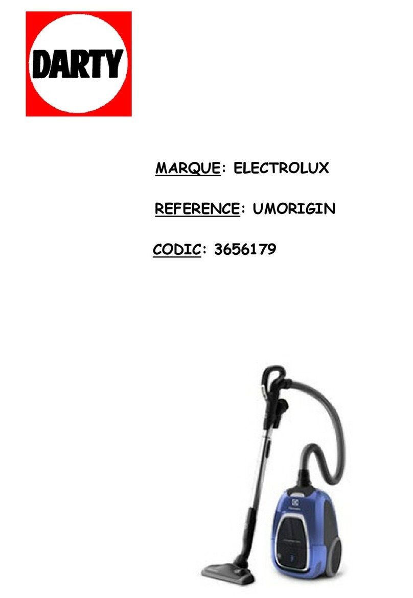 Electrolux UMORIGIN User manual