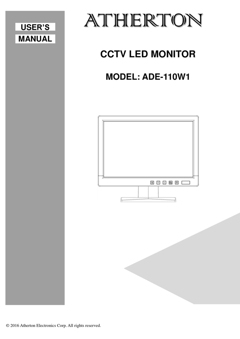 Atherton ADE-110W1 User manual