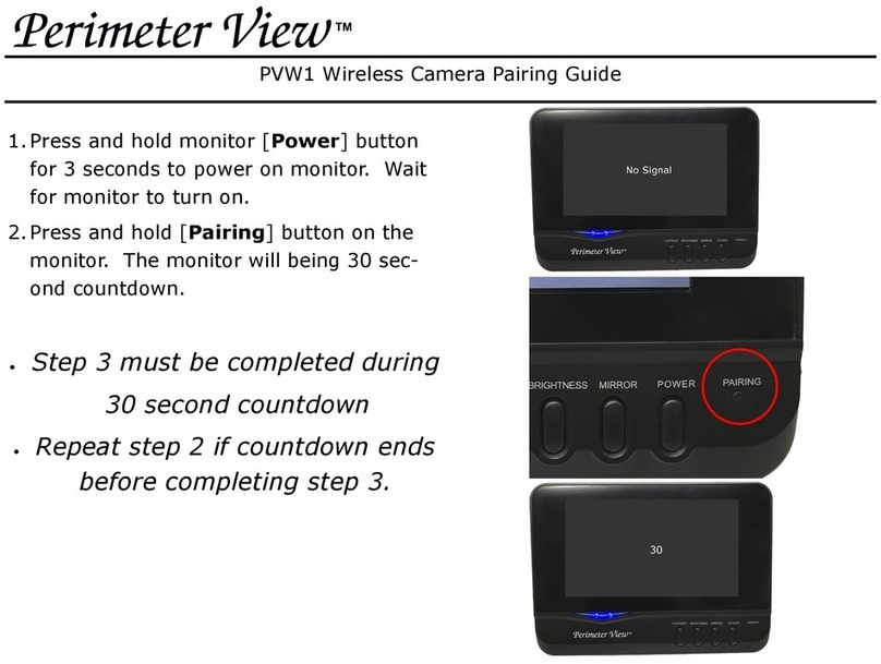 Perimeter View PVW1 Pairing guide