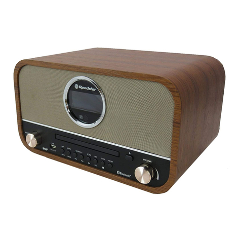 Roadstar HRA-1782D+BT User manual