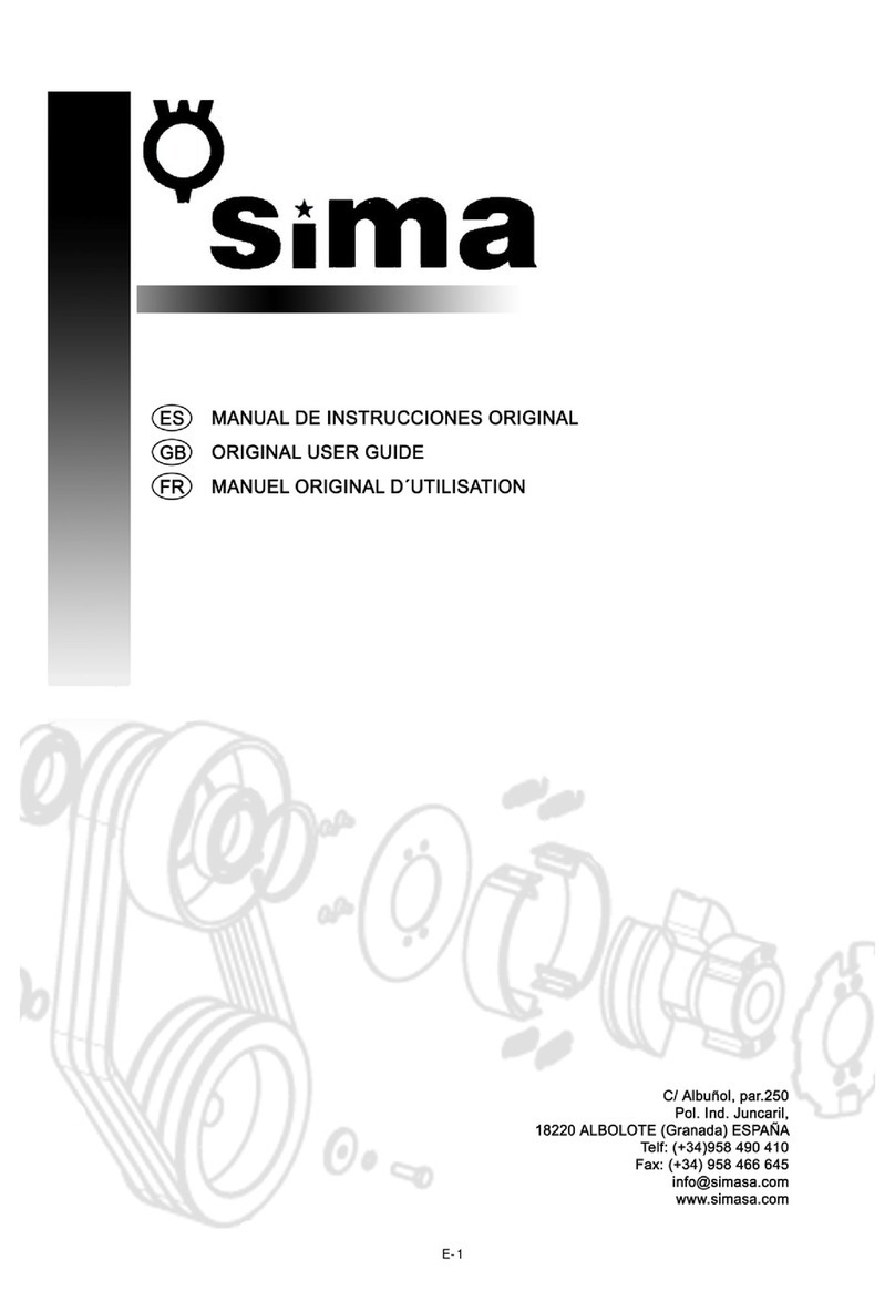 Sima MIX-PRO 1600 User manual