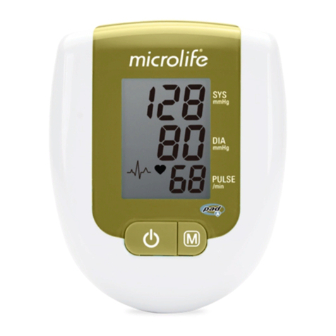 Microlife BP 3AG1 User manual