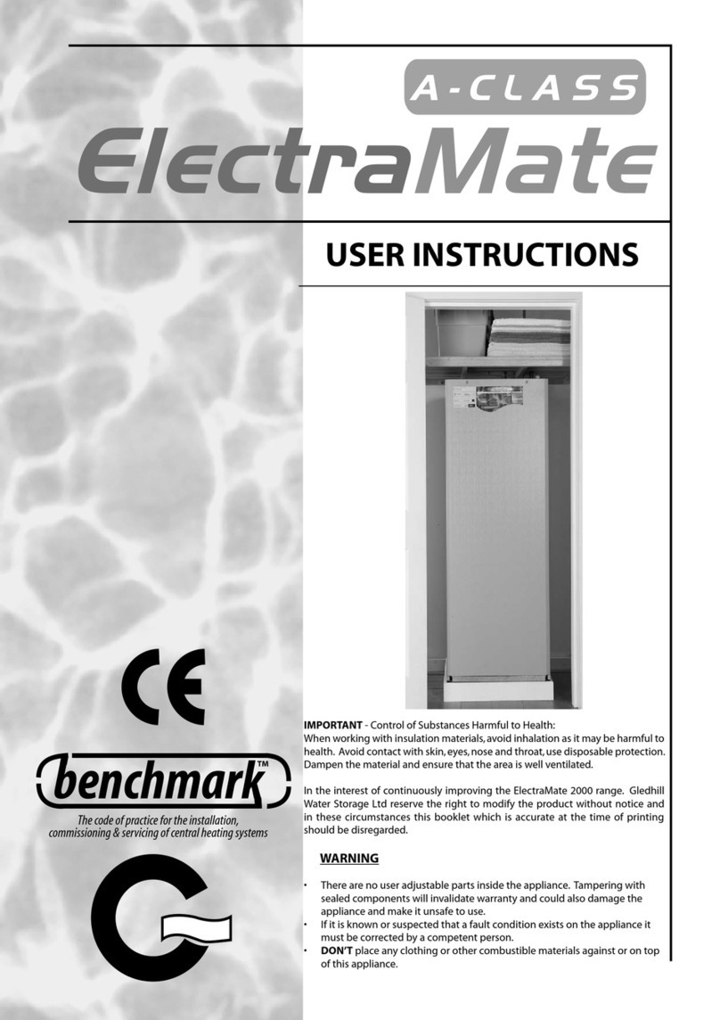 Gledhill Response A-Class ElectraMate User instructions