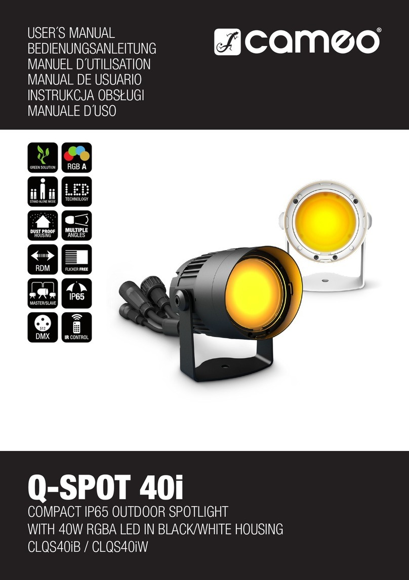 Cameo Q-SPOT 40i user manual