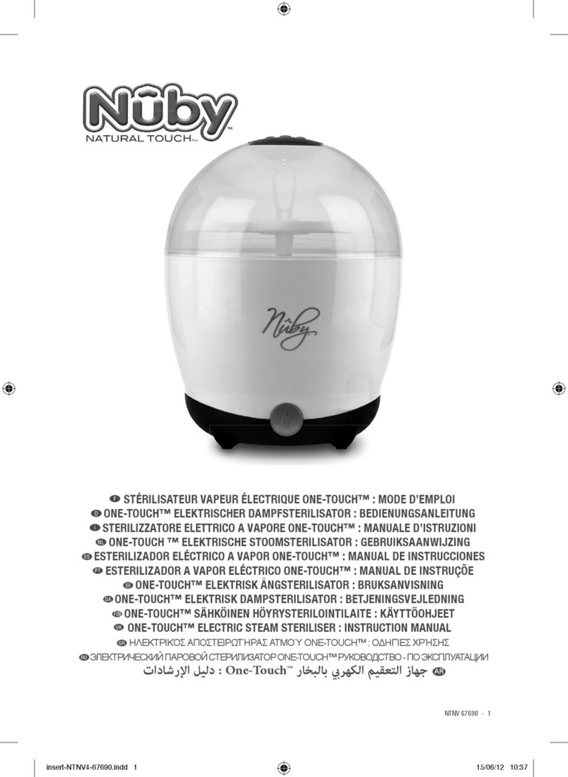 Nüby One-Touch User manual