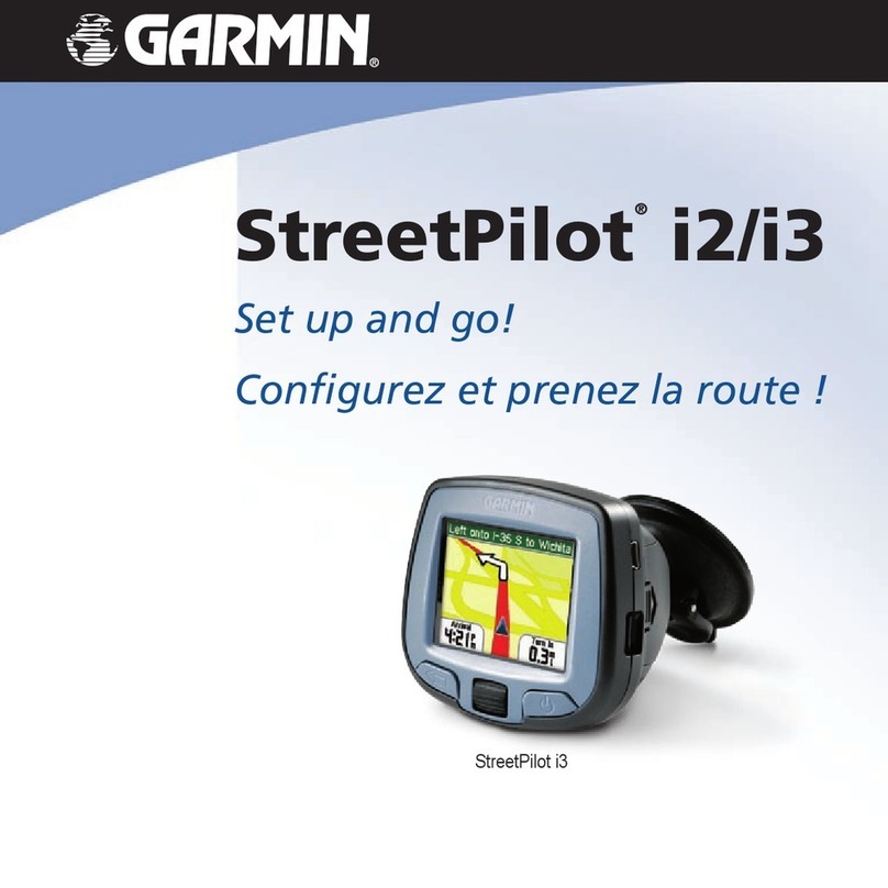 Garmin StreetPilot I2 - Automotive GPS Receiver User manual