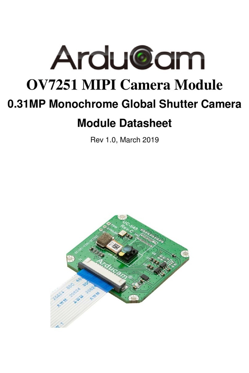 ArduCAM OV7251 User manual
