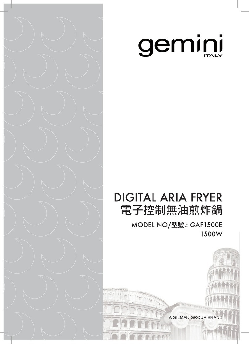 Gemini GAF1500E User manual