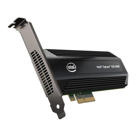 Intel Optane SSD 900P Series User manual