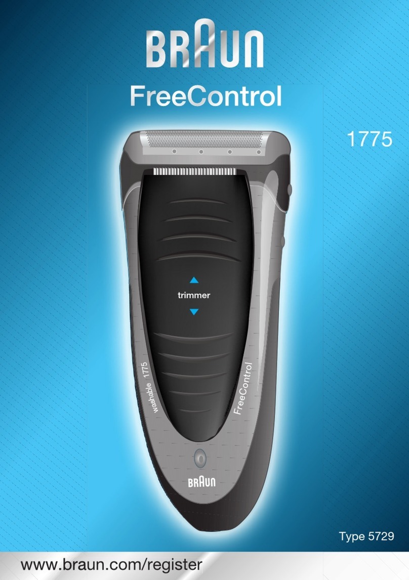 Braun Free Control 1775 User manual