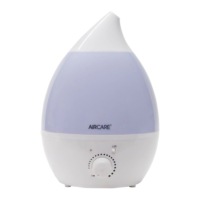 Aircare AURORA MINI Use and care guide